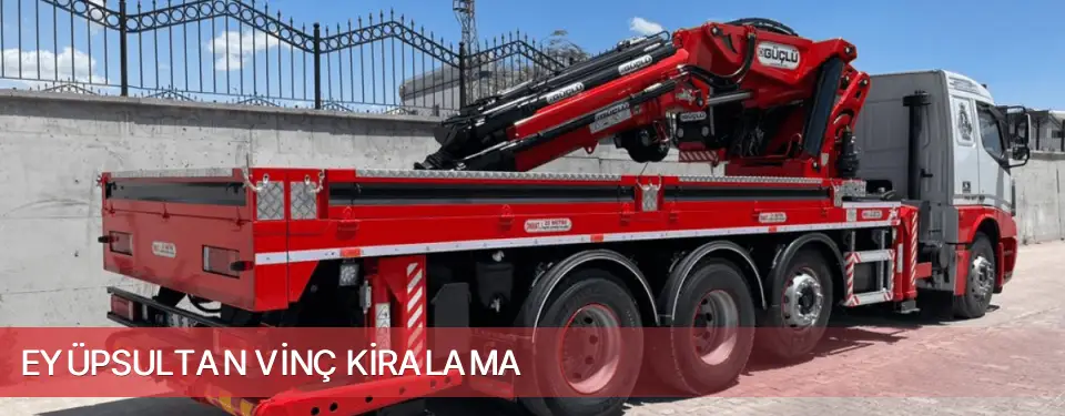 Eyüpsultan İlçemi Vinç Kiralama